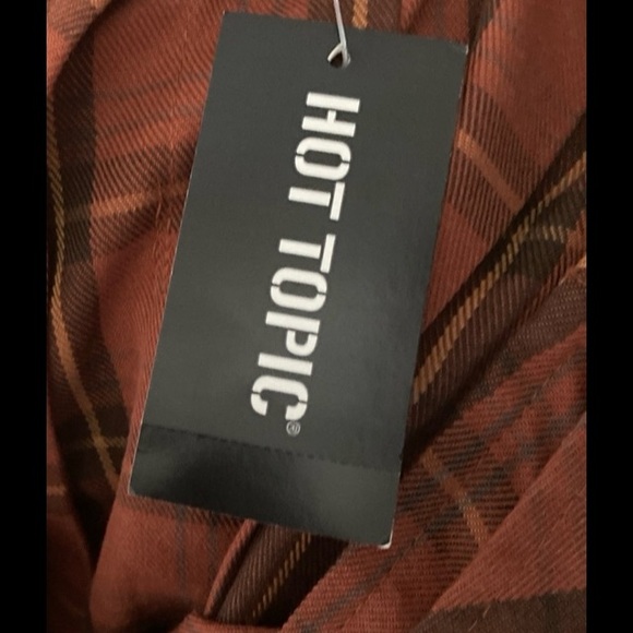 Plaid Mini Skirt in Orange - Picture 5 of 5